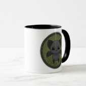 Batty About Natuur - Gothic/Pagan thema Mok (Voorkant rechts)