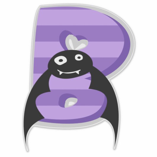 BATTY - B - STICKER (Voorkant)