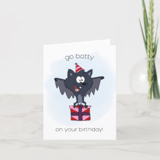 Batty Birthday Kaart