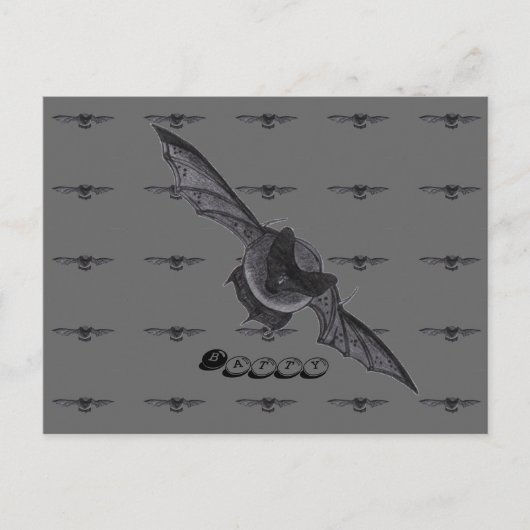 Batty...briefkaart Briefkaart (Voorkant)
