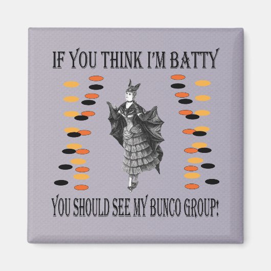 Batty Bunco Magneet (Voorkant)