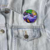 Batty Halloween Button (In situ)