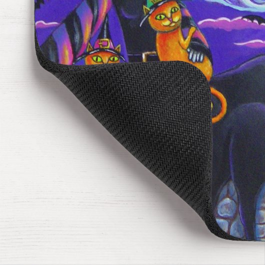 Batty Halloween Mousepad Muismat (Hoek)