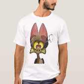 Batty Koda van FernGully waterverf en acryl T-shirt (Voorkant)