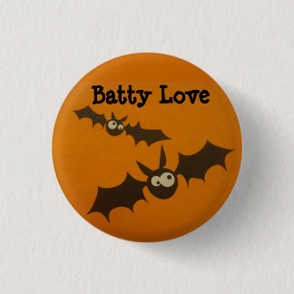 Batty Love Button. Ronde Button 3,2 Cm