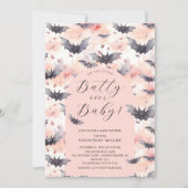 Batty Over Baby Baby shower Kaart (Voorkant)