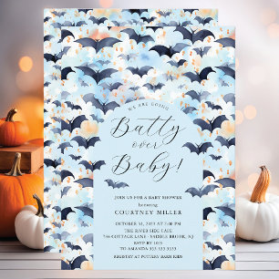 Batty Over Baby Baby shower Kaart