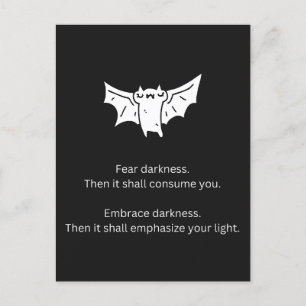 Batty the Bat Briefkaart
