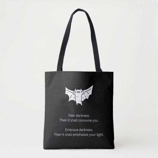 Batty the Bat Tote Bag (Voorkant)