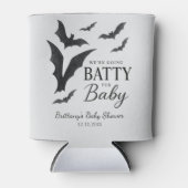 Batty voor Baby Halloween vleermuizen Baby shower Blikjeskoeler (Voorkant)