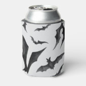 Batty voor Baby Halloween vleermuizen Baby shower Blikjeskoeler (Blikje Achterkant)