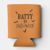 Batty voor Halloween Blikjeskoeler (Achterkant)