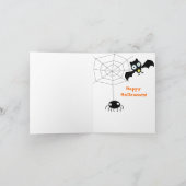 Batty voor je Halloween Kaart (Binnen)