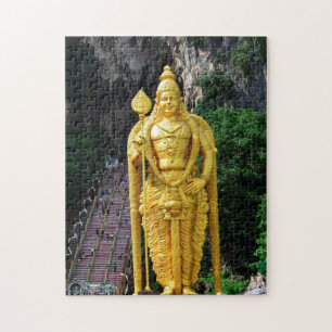 Batu Caves Buddha Statues-Maleisië. Legpuzzel