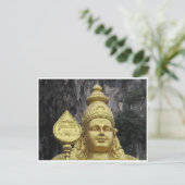 batu caves lord murugan briefkaart (Staand voorkant)