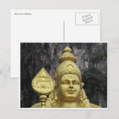 batu caves lord murugan briefkaart (Voorkant / Achterkant)