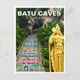 Batu Caves Malaysia Selangor Briefkaart