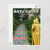 Batu Caves Malaysia Selangor Briefkaart (Voorkant / Achterkant)