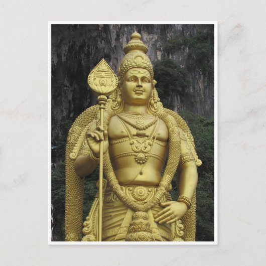batu caves murugan briefkaart (Voorkant)