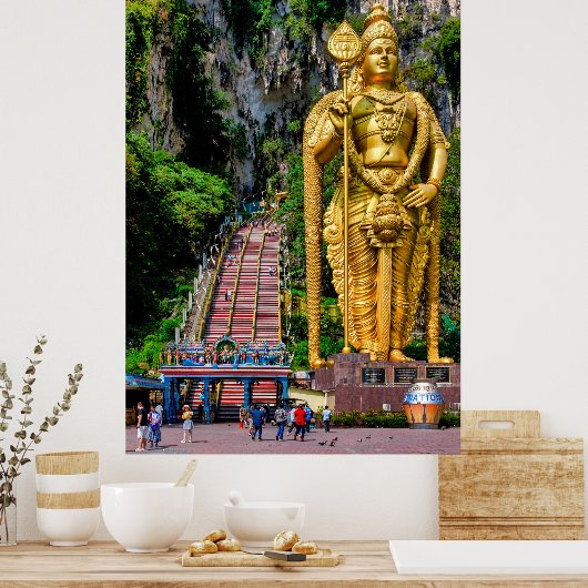 Batu Caves Poster (Keuken)