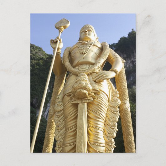 Batu grot Maleisië Briefkaart (Voorkant)