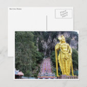 batu grot standbeeld briefkaart (Voorkant / Achterkant)