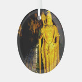 Batu-grotten Glas Ornament (Voorkant links)