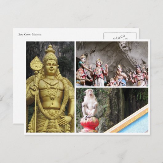 batu groveert drievoudig briefkaart (Voorkant / Achterkant)