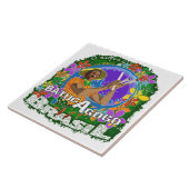 Batucada Samba La BaC Tegeltje (Zijkant)