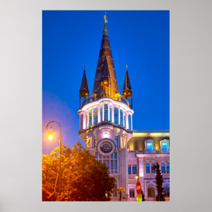 Batumi astronomische klok poster