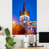 Batumi astronomische klok poster (Thuiskantoor)