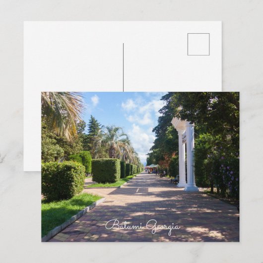 Batumi Georgia Briefkaart (Voorkant / Achterkant)