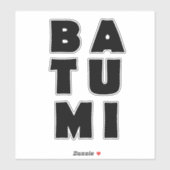 Batumi Georgia, ik hou van Batumi Sticker (Vel)
