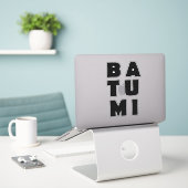 Batumi Georgia, ik hou van Batumi Sticker (Laptop op bureau)
