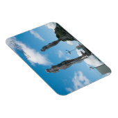 Batumi stad Georgia. Ali en Nino standbeeld Magneet (Rechterzijde)