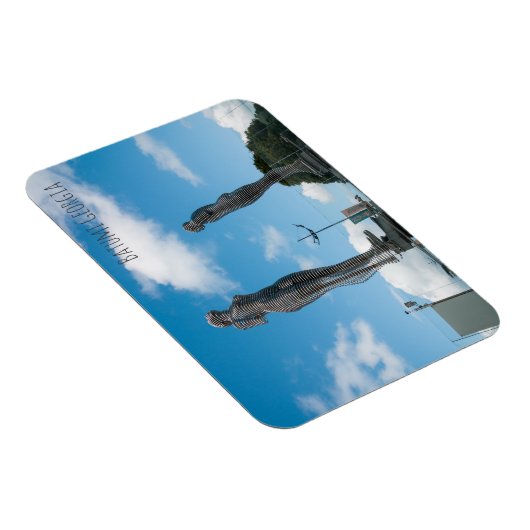 Batumi stad Georgia. Ali en Nino standbeeld Magneet (Rechterzijde)