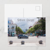 Batumi stad Georgia Briefkaart (Voorkant / Achterkant)