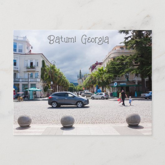Batumi stad Georgia Briefkaart (Voorkant)