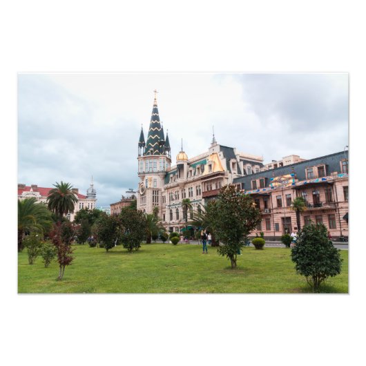 Batumi stad Georgia Foto Afdruk (Voorkant)
