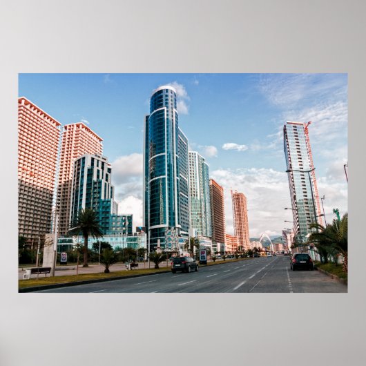 Batumi stad Georgia Poster (Voorkant)