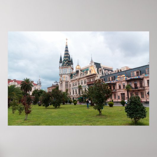 Batumi stad Georgia Poster (Voorkant)