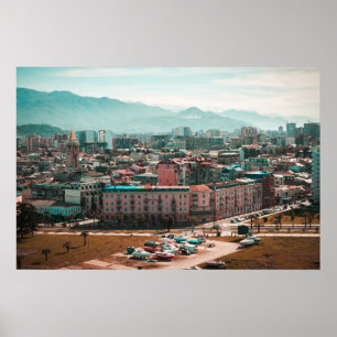 Batumi stad Georgia Poster