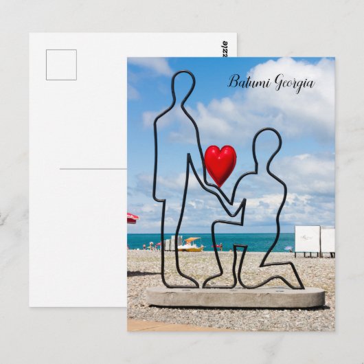Batumi stad Georgië Briefkaart (Voorkant / Achterkant)