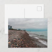 Batumi zee. Georgia Briefkaart (Voorkant / Achterkant)