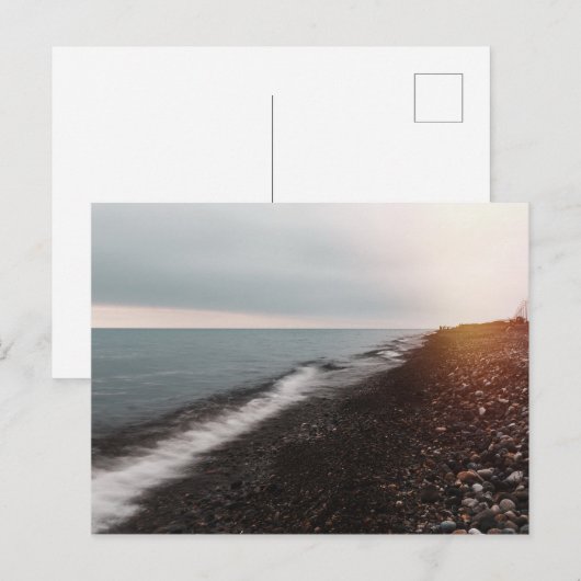 Batumi zee. Georgia Briefkaart (Voorkant / Achterkant)