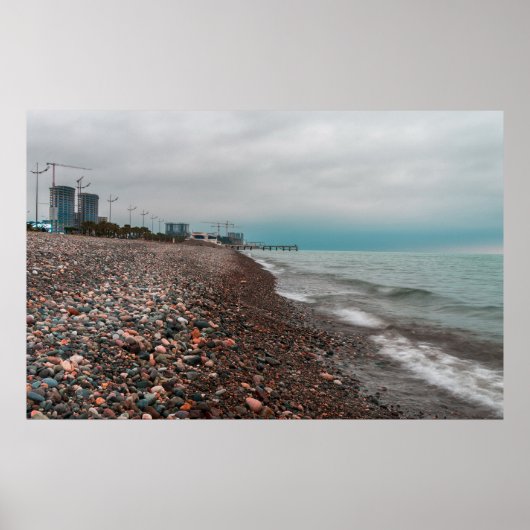 Batumi zee. Georgia Poster (Voorkant)