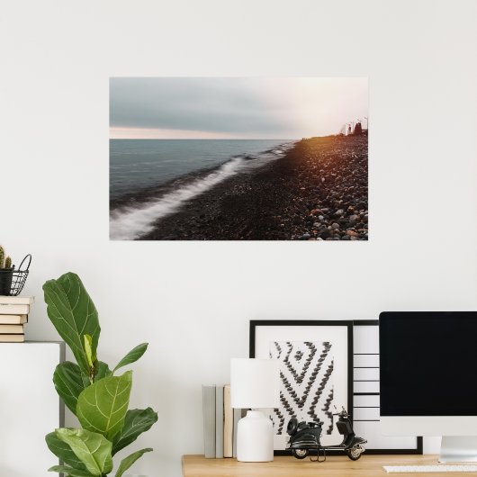 Batumi zee. Georgia Poster (Thuiskantoor)