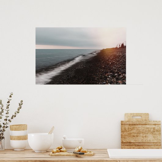 Batumi zee. Georgia Poster (Keuken)