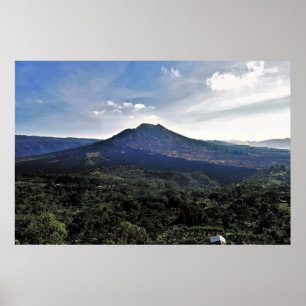 Batur Lava Flow Poster
