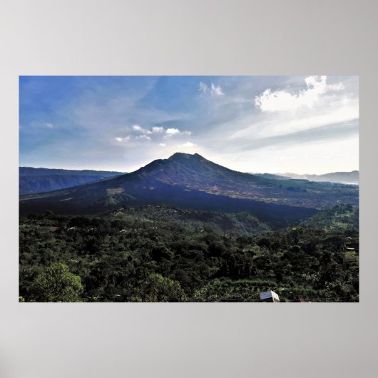 Batur Lava Flow Poster (Voorkant)